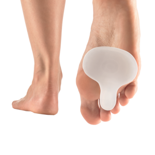 Capitonnage de l’avant-pied en silicone PEDISOFT®