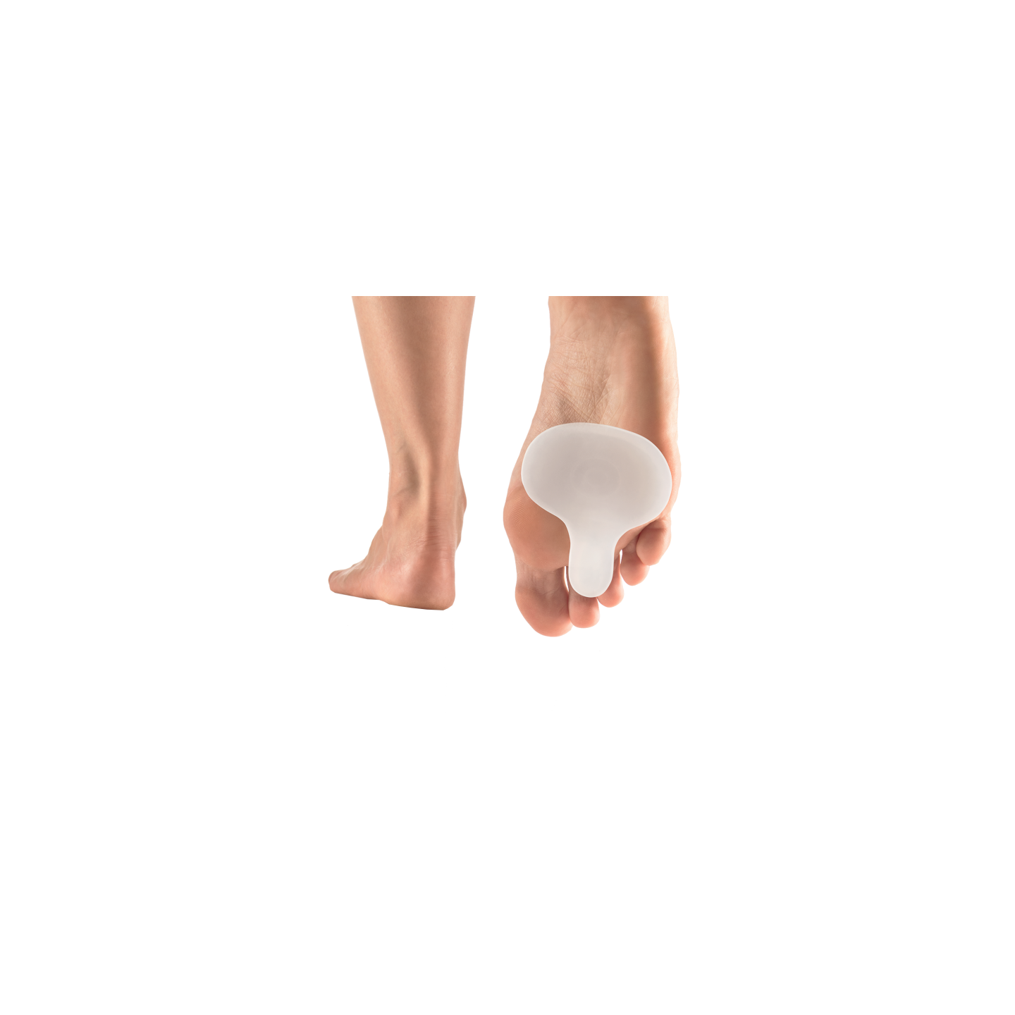 Capitonnage de l’avant-pied en silicone PEDISOFT®