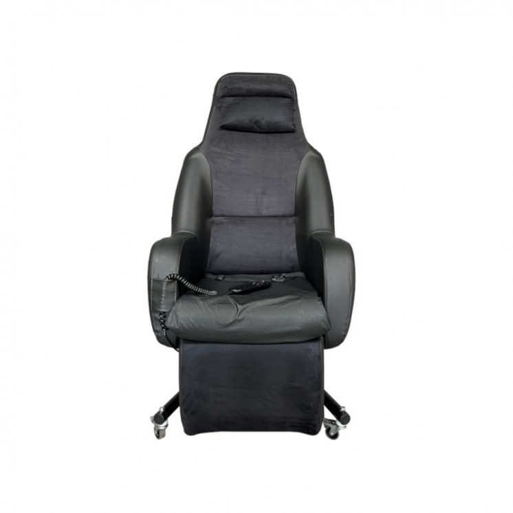 Fauteuil coquille électrique Premium noir