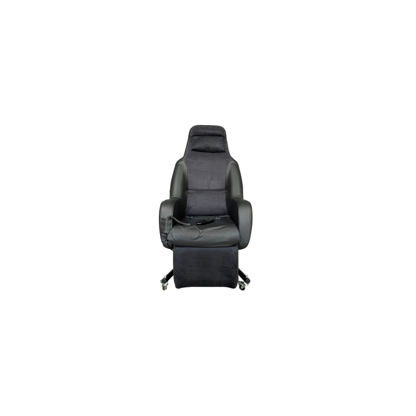 Fauteuil coquille électrique Premium noir