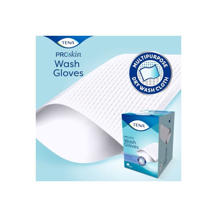 TENA Wash Gloves ProSkin
