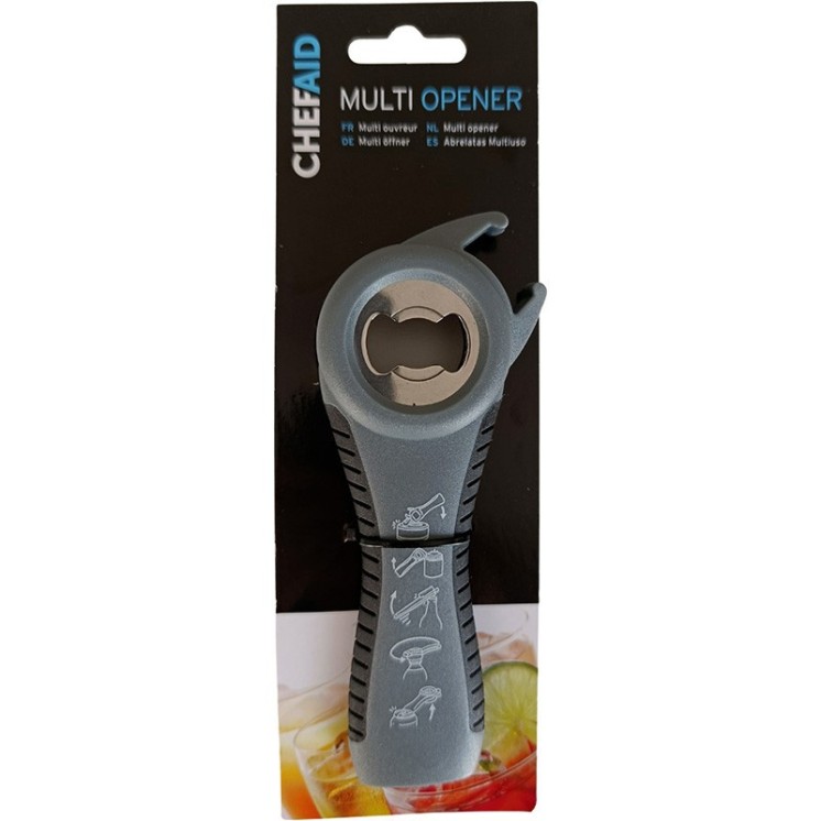 Ouvre bouteille multi usage