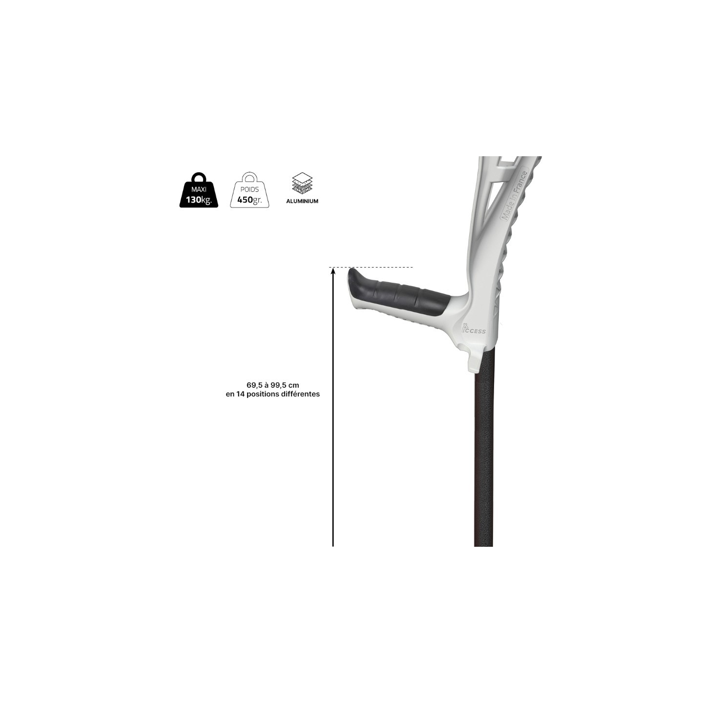 Canne anglaise Safe Walk