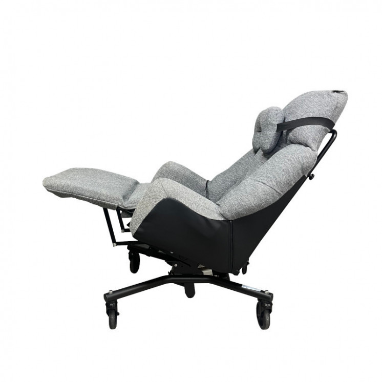 Fauteuil coquille électrique Starlev II gris chiné