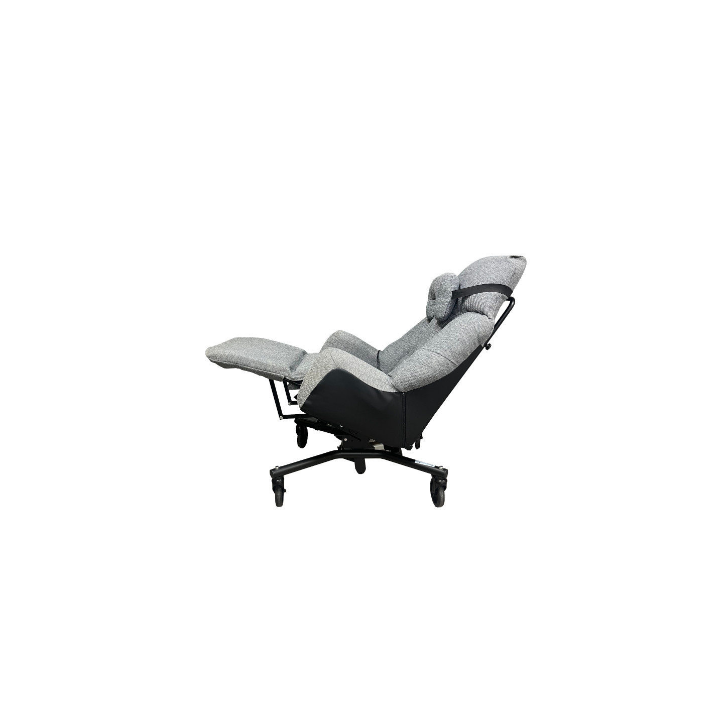 Fauteuil coquille électrique Starlev II gris chiné