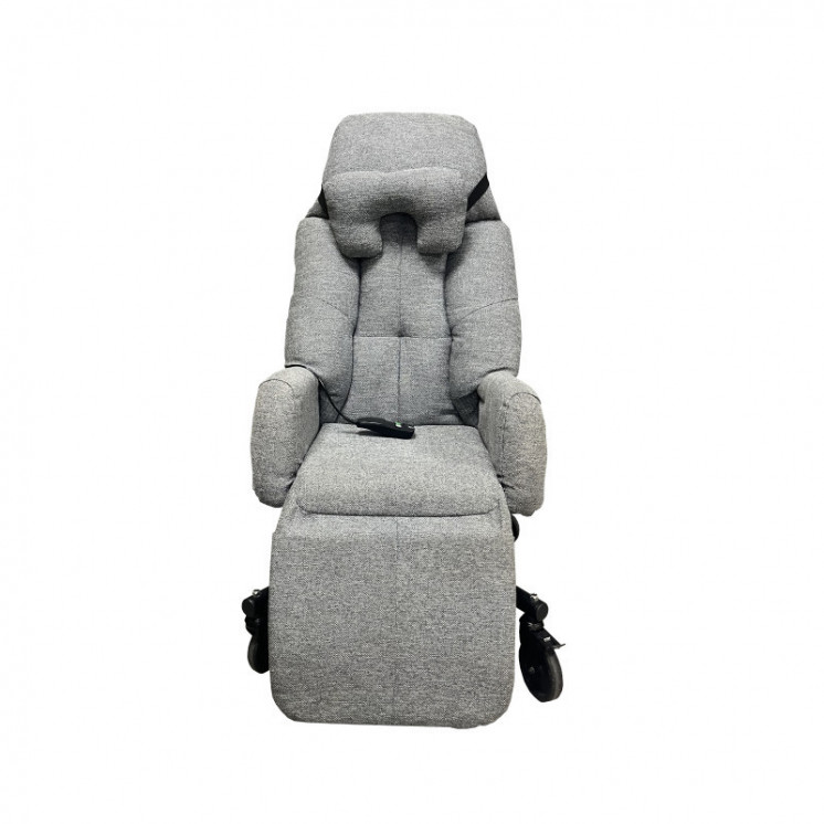 Fauteuil coquille électrique Starlev II gris chiné