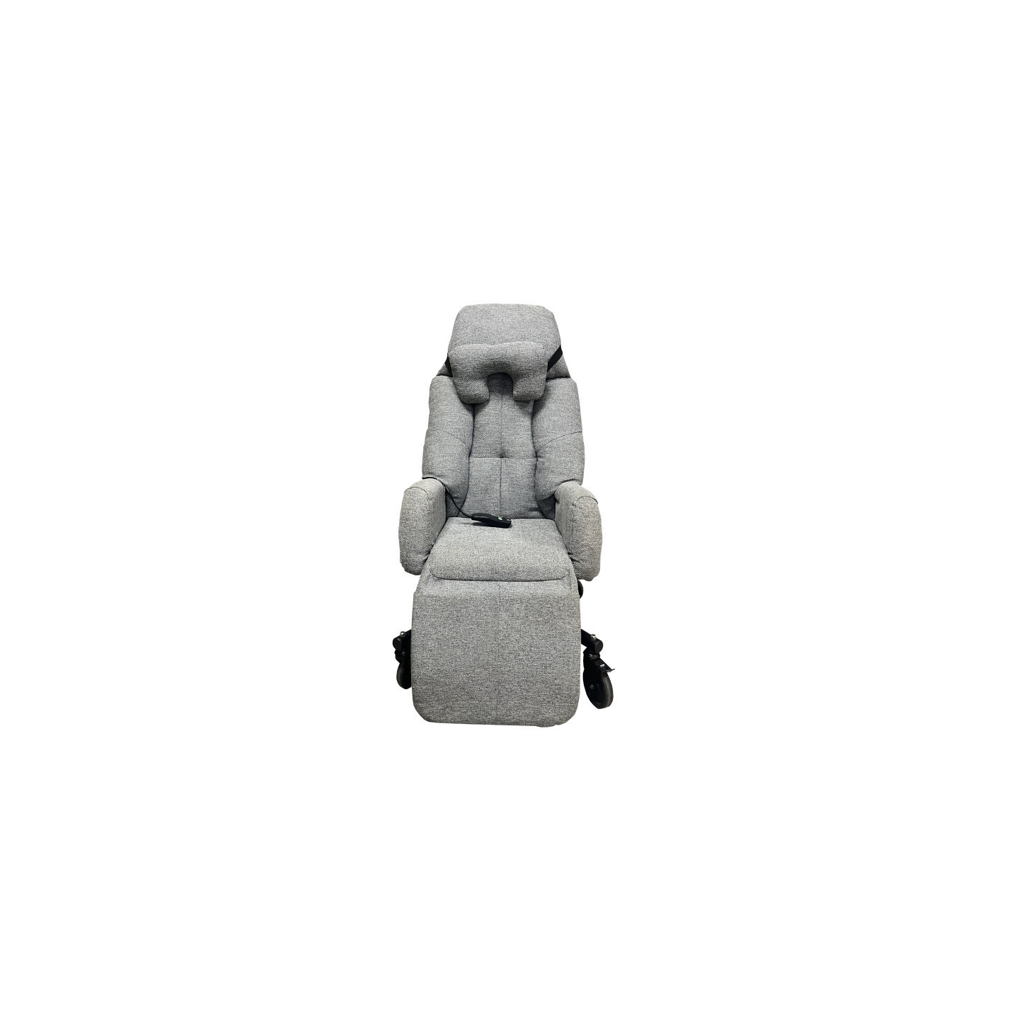 Fauteuil coquille électrique Starlev II gris chiné