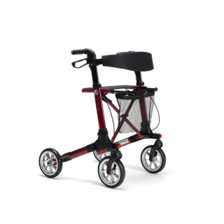 Rollator Quadrilight rouge Vermeiren