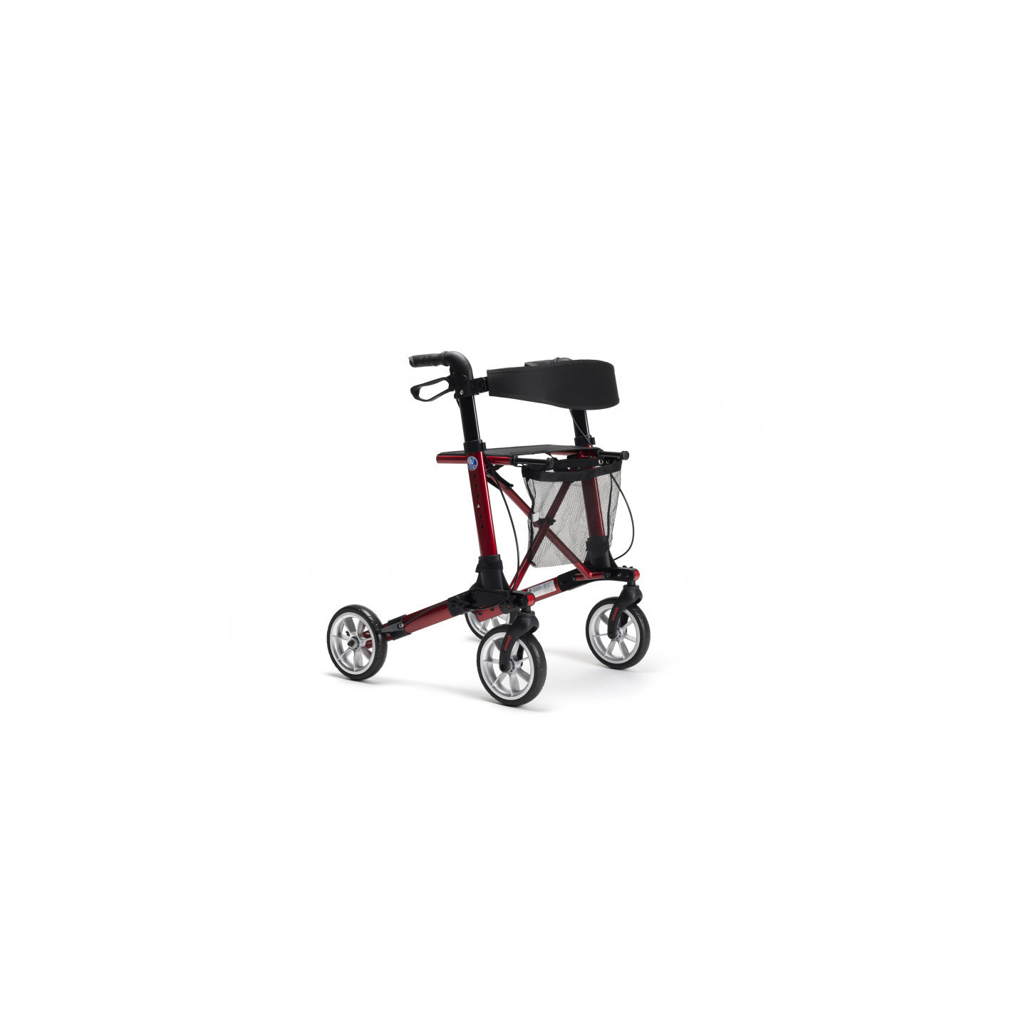 Rollator Quadrilight rouge Vermeiren