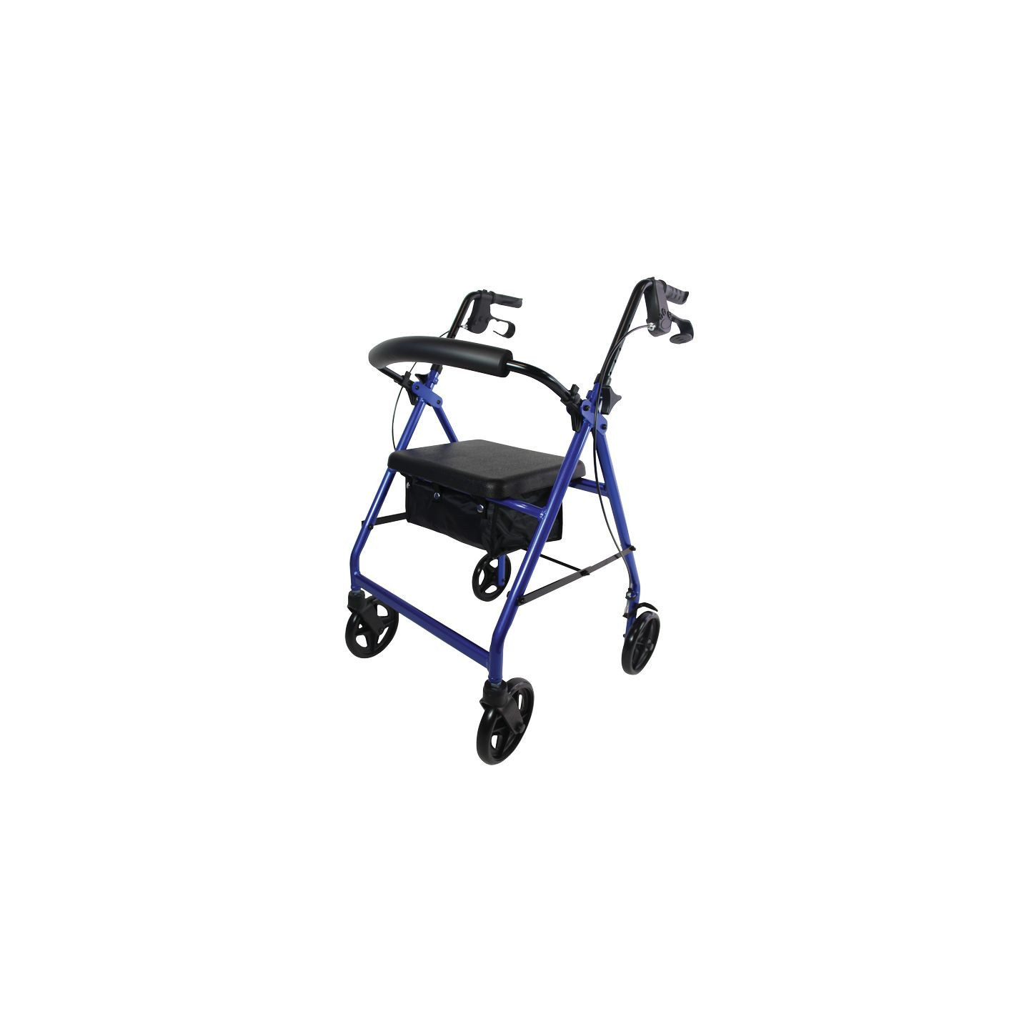 Rollator 4 roues aluminium