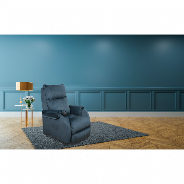 Fauteuil releveur électrique LUX 1 moteur Saphir