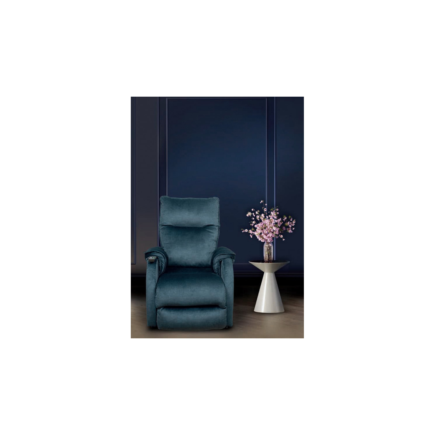 Fauteuil releveur électrique LUX 1 moteur Saphir