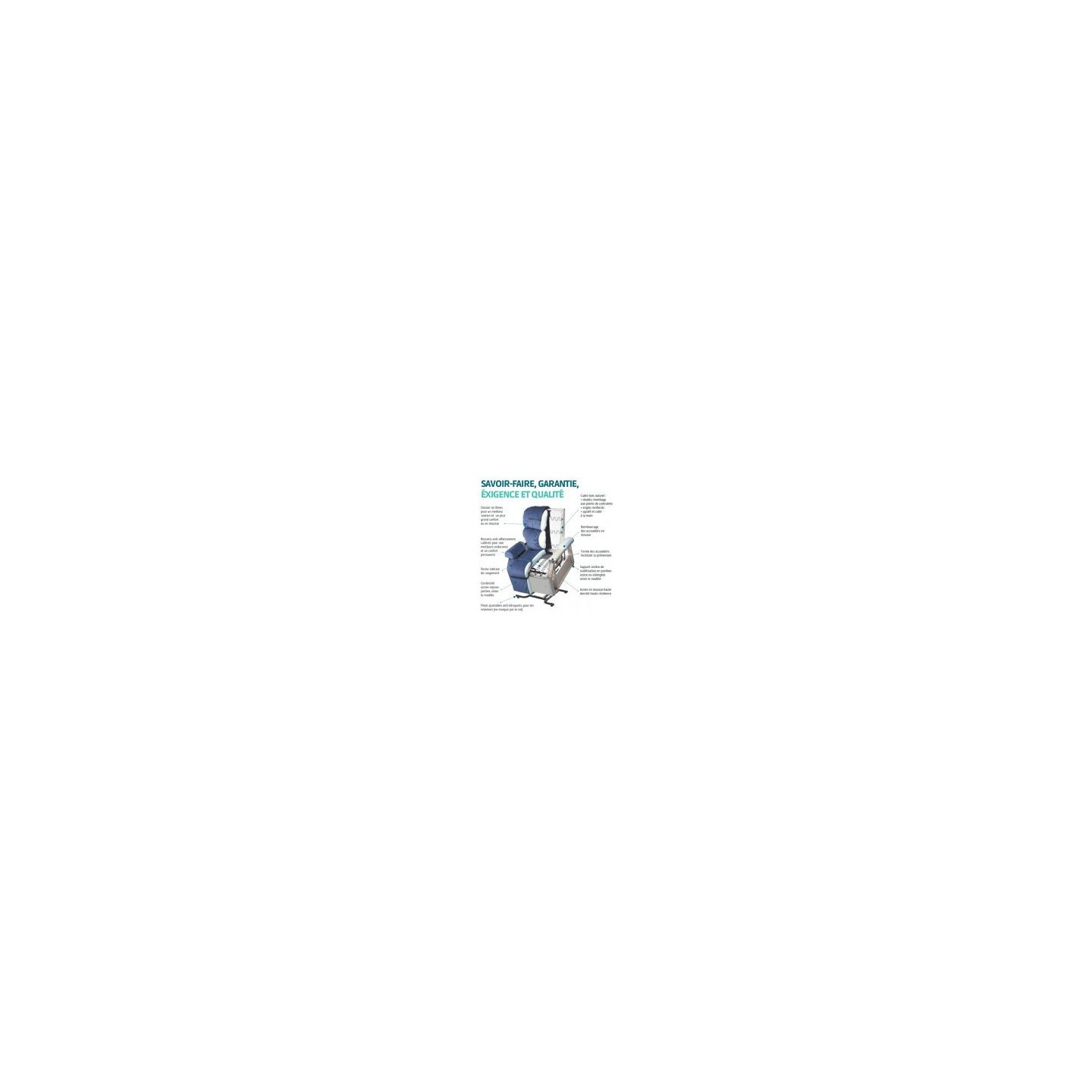 Fauteuil releveur Confort Plus Mini 1 moteur