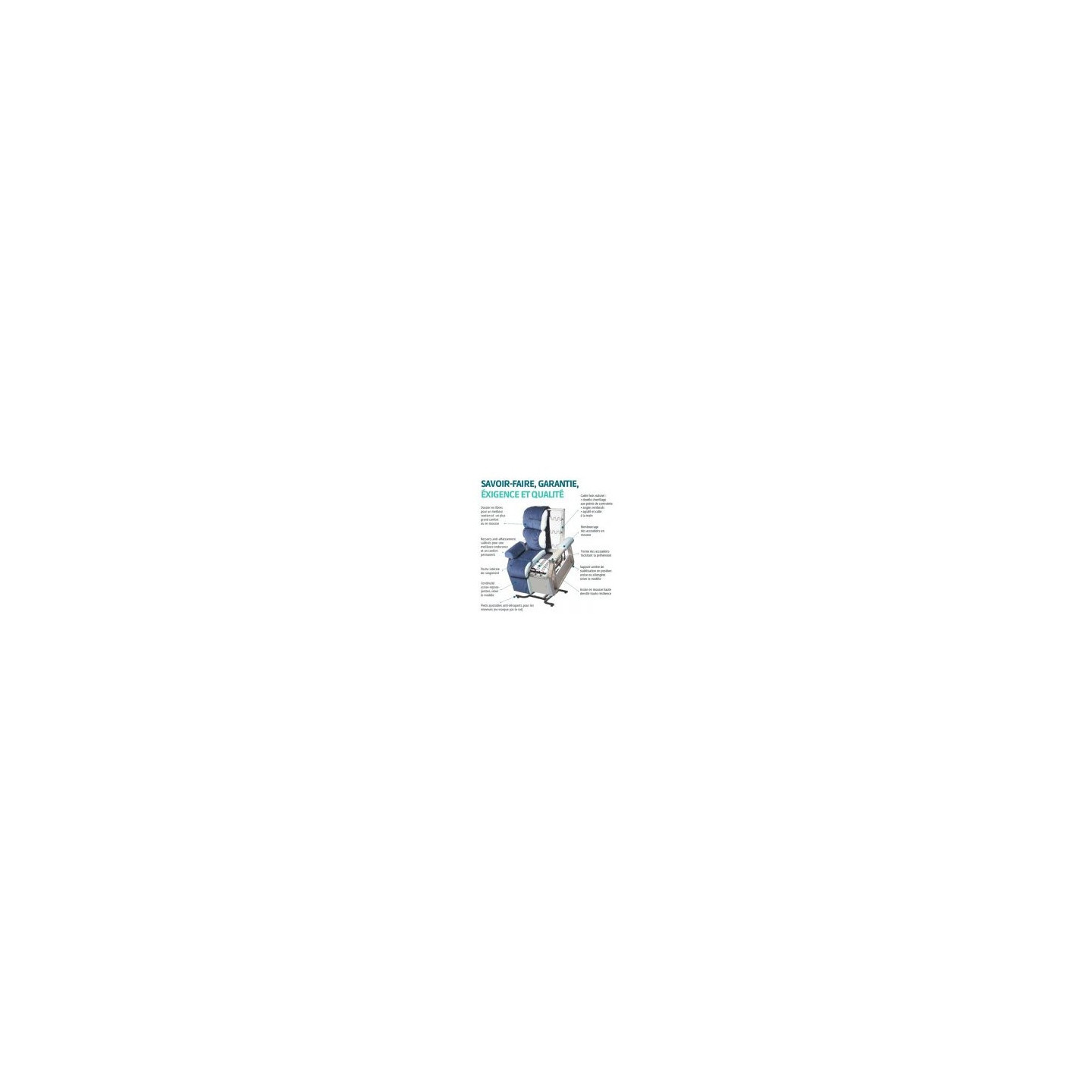 Fauteuil releveur Confort Plus 1 moteur