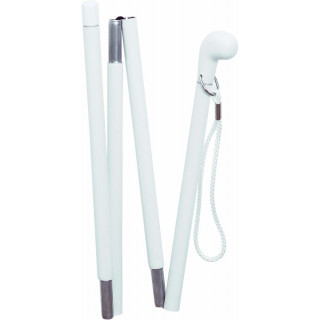 Canne blanche pour aveugle pliable