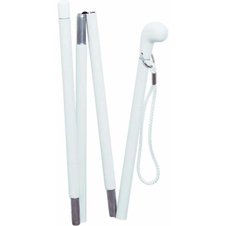 Canne blanche pour aveugle pliable
