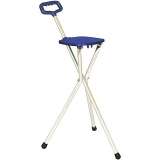 Canne siège pliante