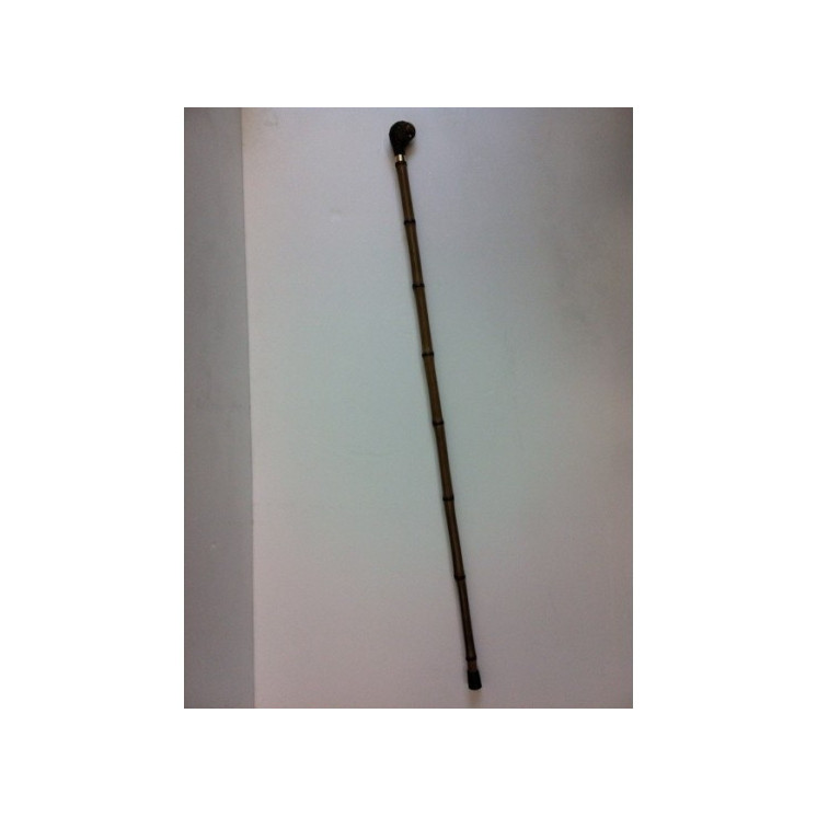 Canne tête de perroquet bambou