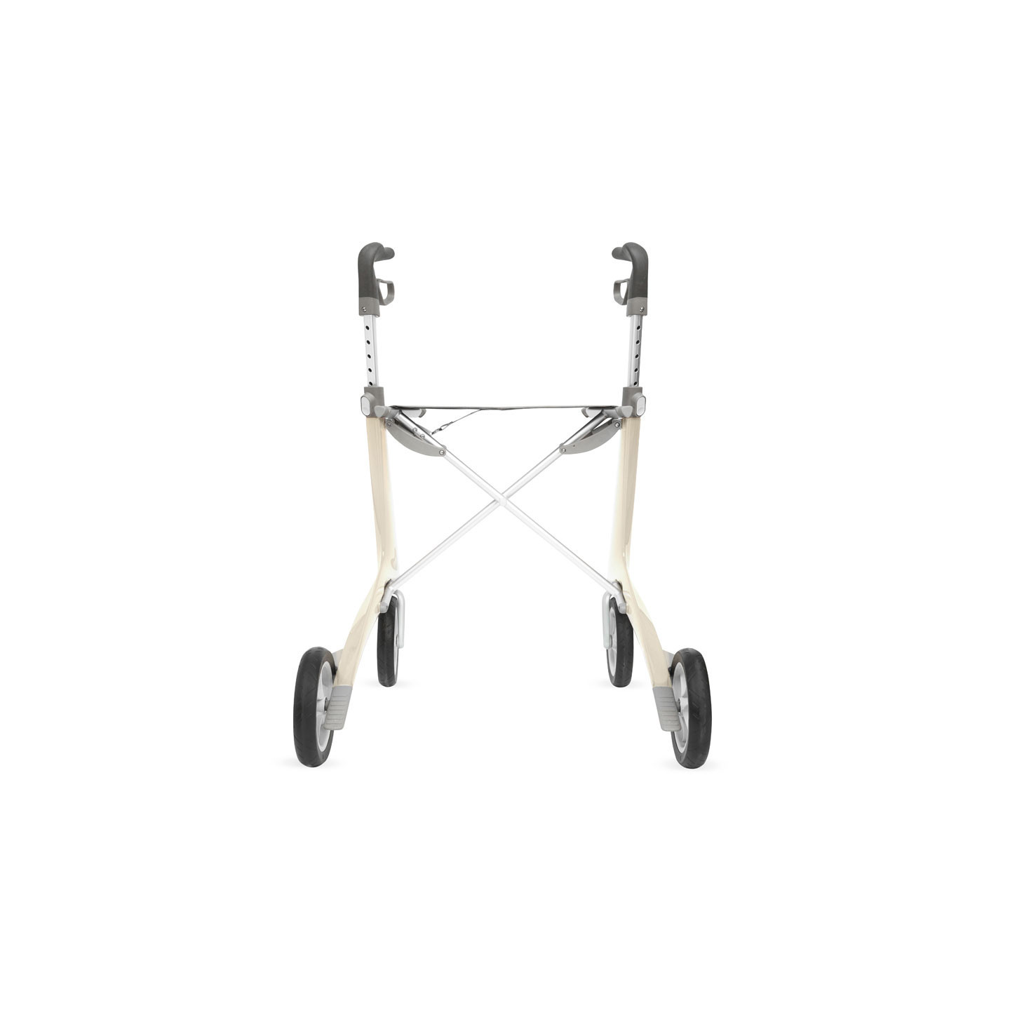 Rollator Carbon Ultralight, taille large Blanc + sac week-end