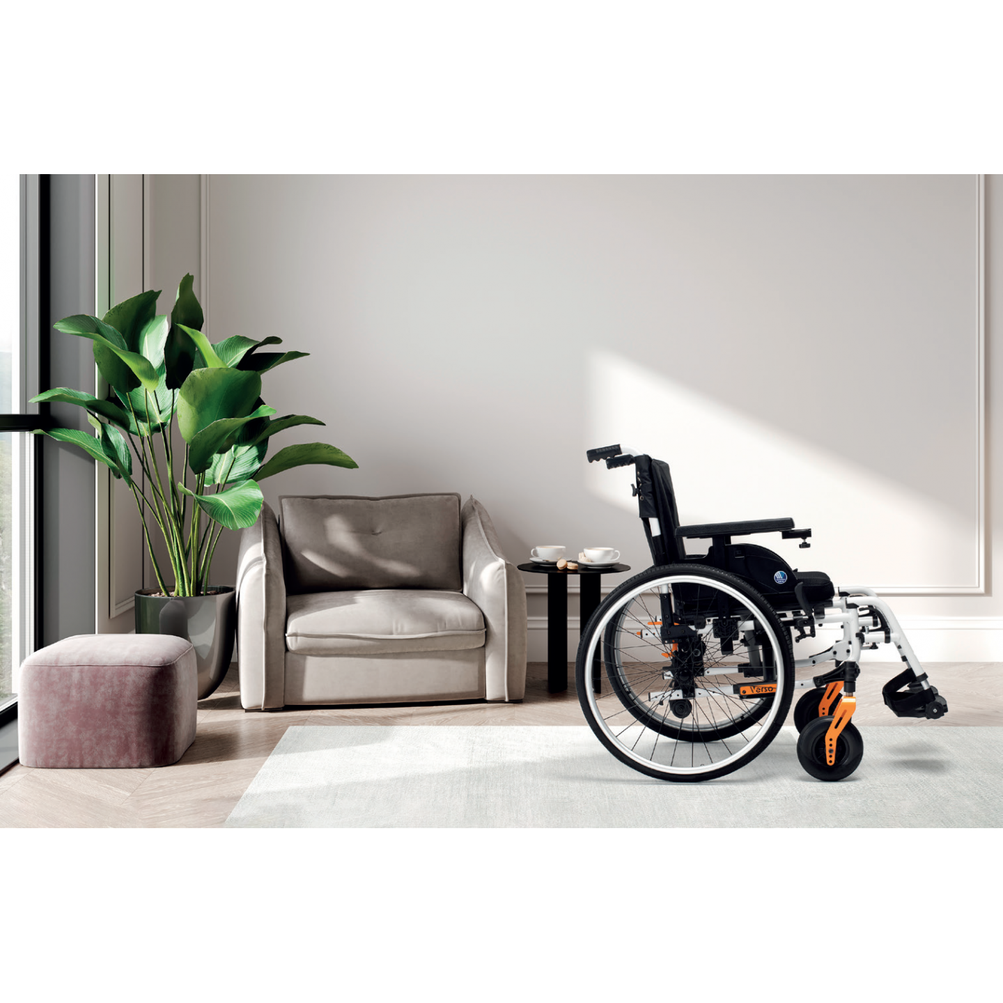 Fauteuil roulant électrique VERSO pliable et démontable