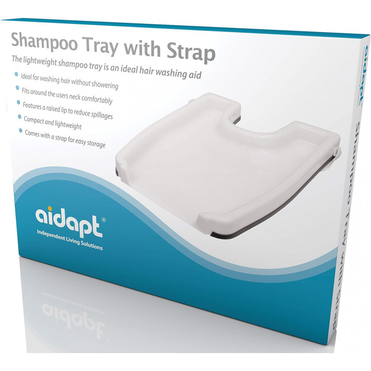 Plateau à shampoing avec sangle Aidapt