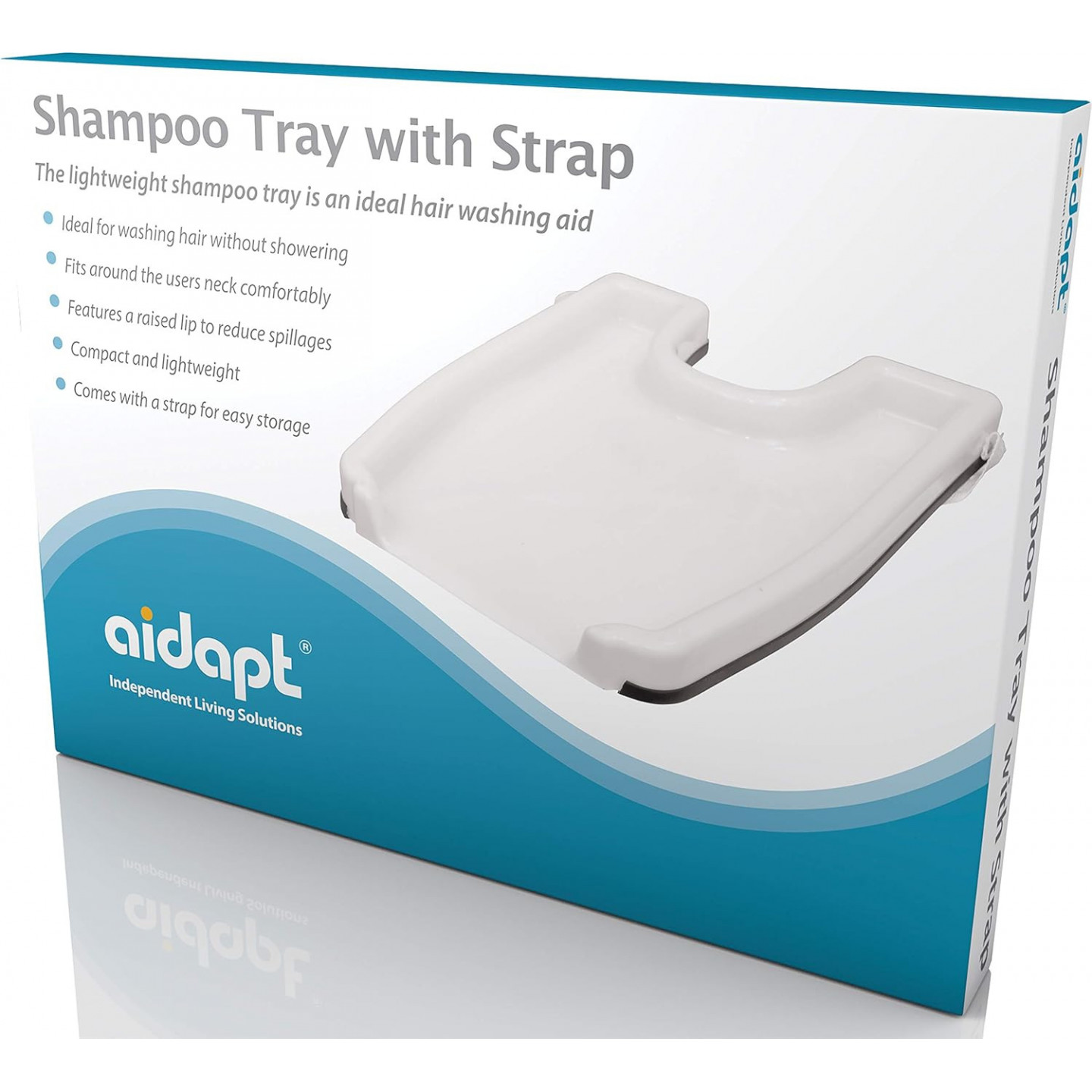 Plateau à shampoing avec sangle Aidapt