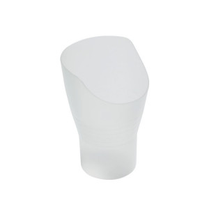 Verre à découpe nasale