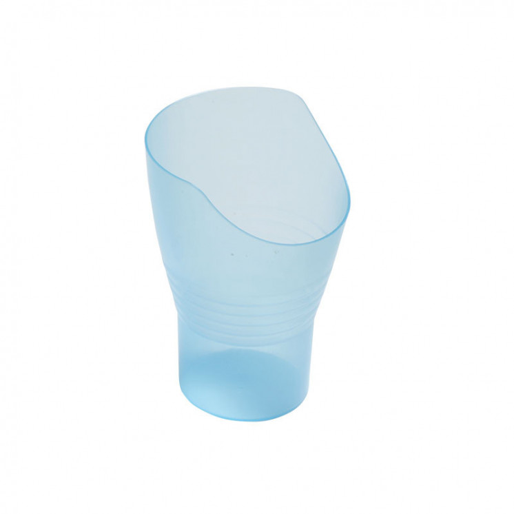 Verre à découpe nasale