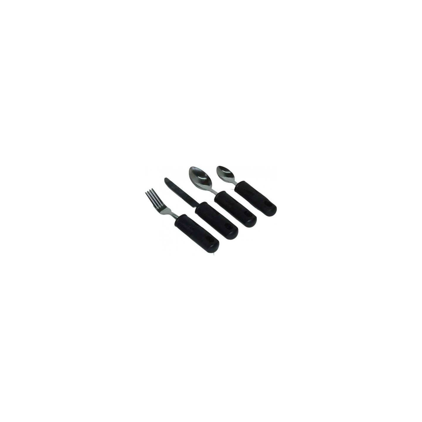 Set de 4 couverts gros manches