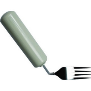 Fourchette coudée pour droitier