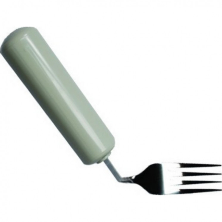Fourchette coudée pour droitier