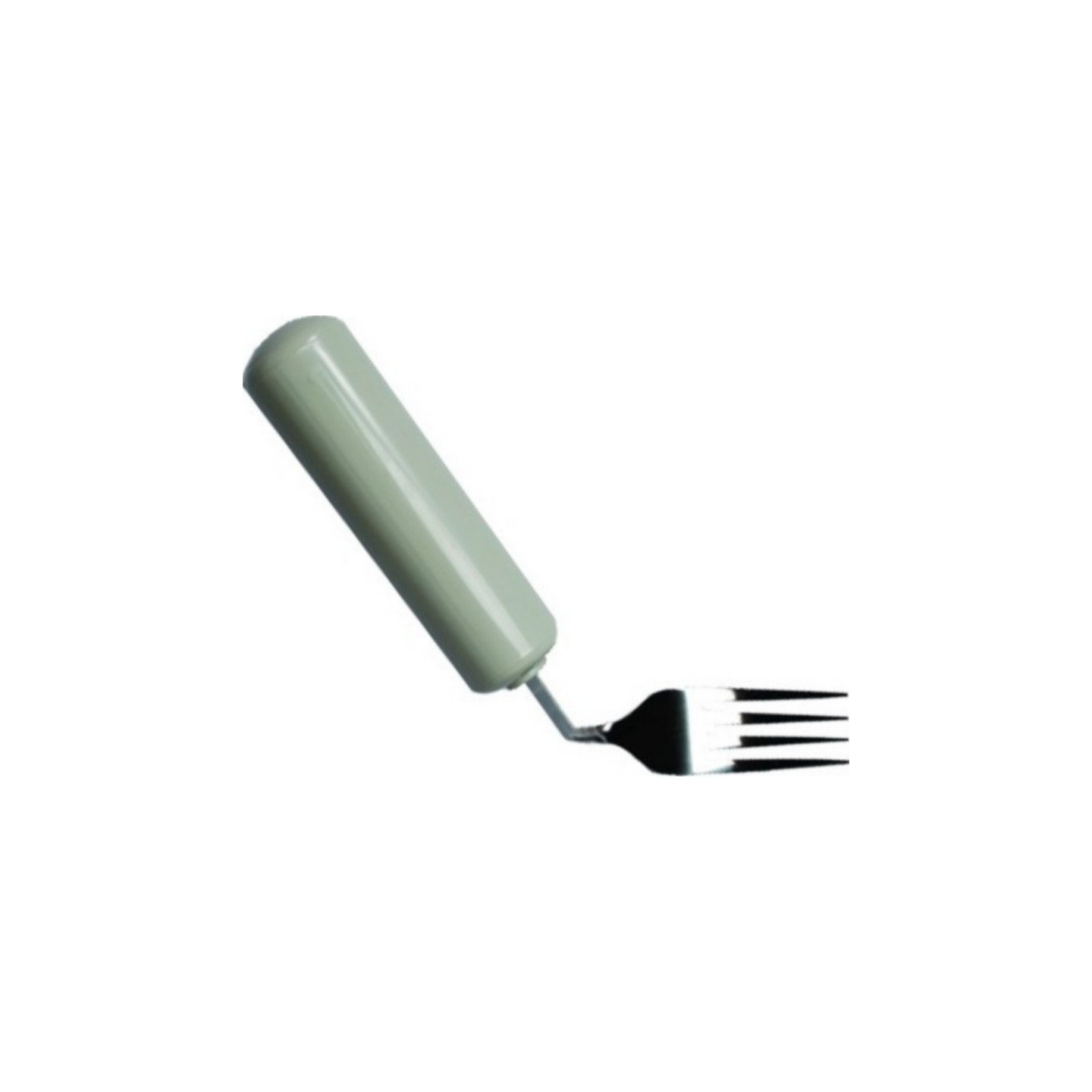 Fourchette coudée pour droitier