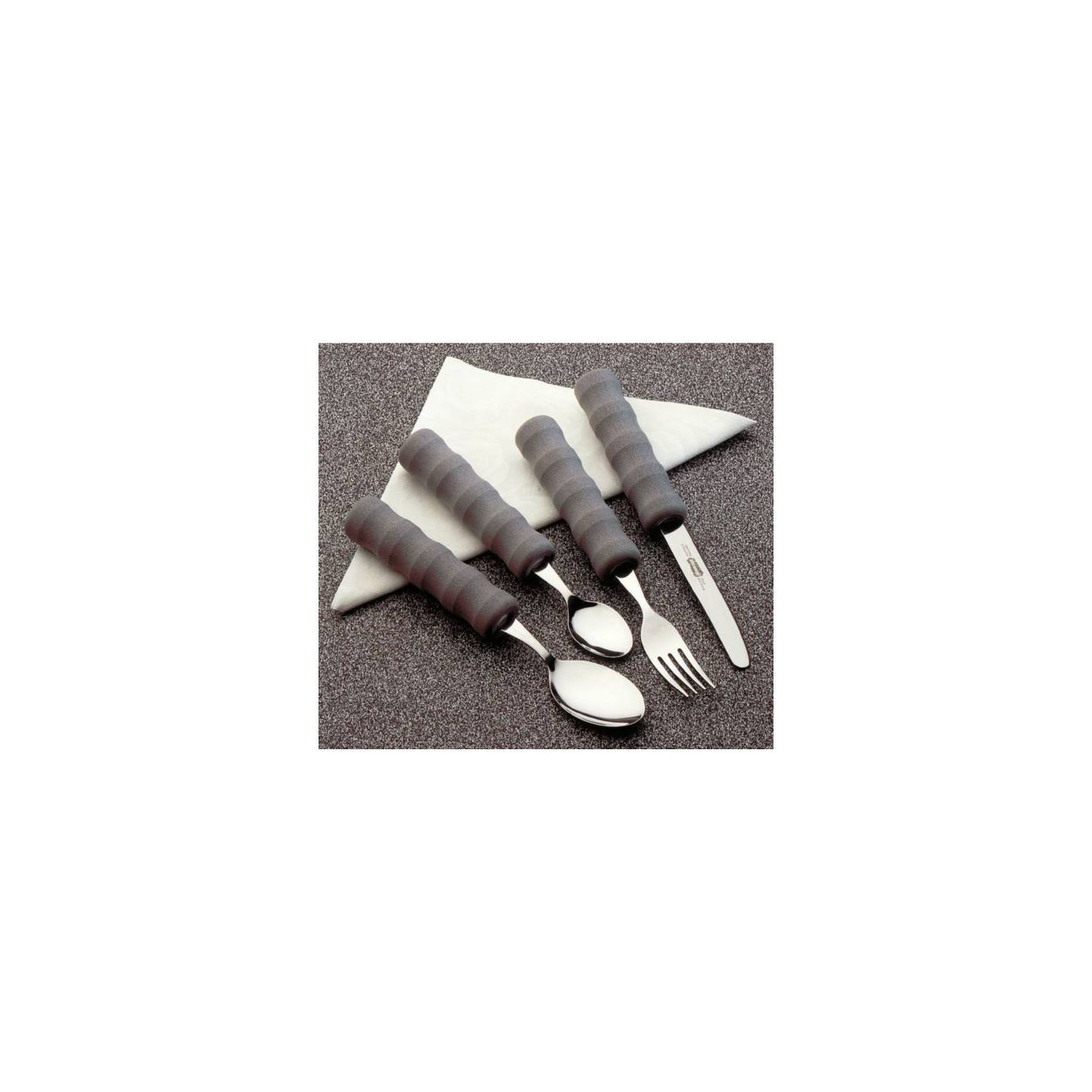 Set de 4 couverts avec manche en mousse Homecraft