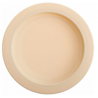 Assiette avec rebord intégré