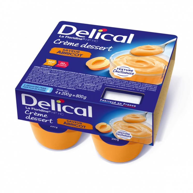 Crème dessert HP HC La Floridrine - 4 x 200 g