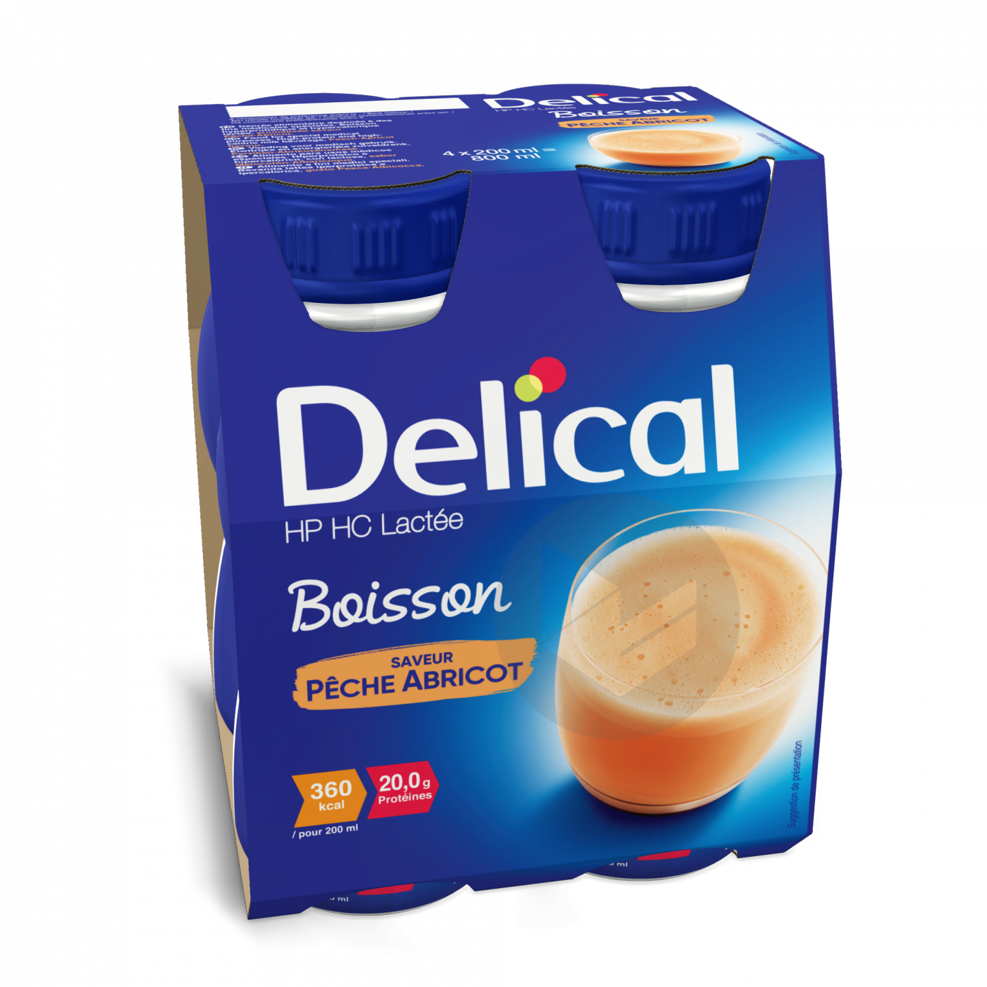 Boisson concentrée HP HC fruitée - 4 x 200 mL