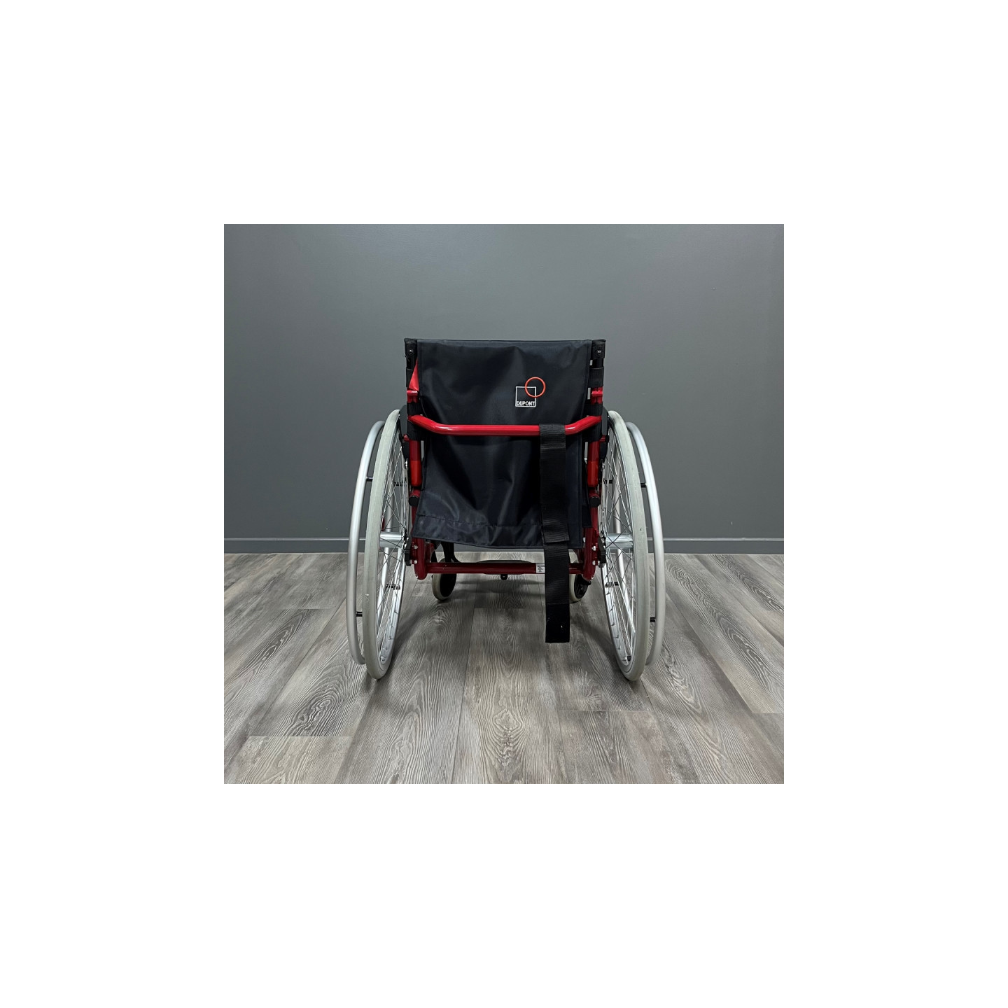 Fauteuil roulant actif DUPONT MEDICAL rouge L.42 P.40