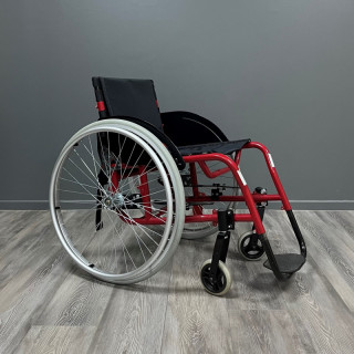 Fauteuil roulant actif DUPONT MEDICAL rouge L.42 P.40